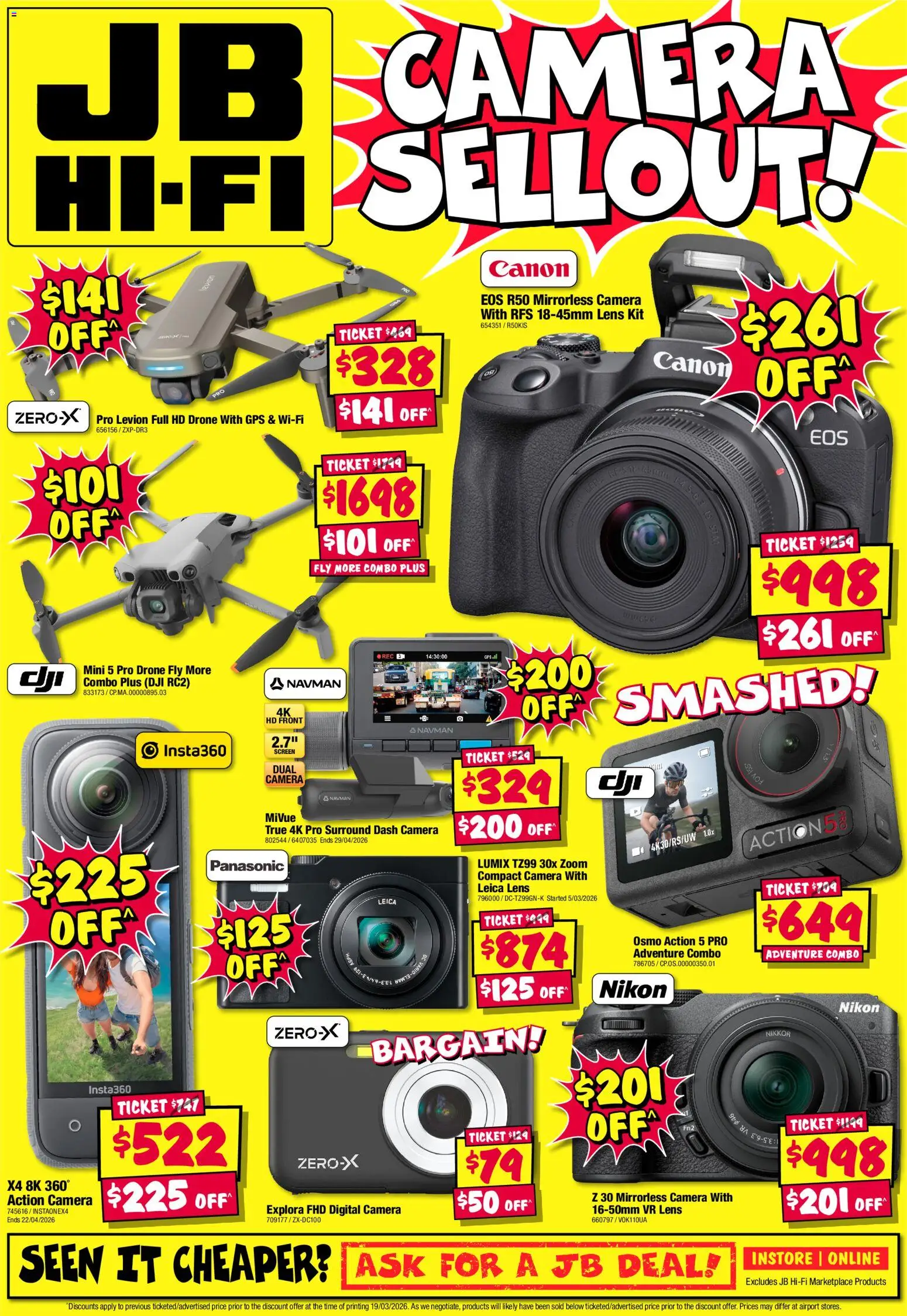 JB Hi-Fi catalogue - valid from 02.04.2026 | Page: 32 | Products: Digital, Camera, Screen