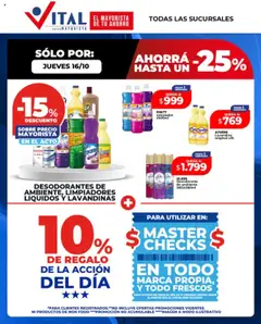 Vista previa Vital - Sólo por - Abasto válido desde el 16.10.2025