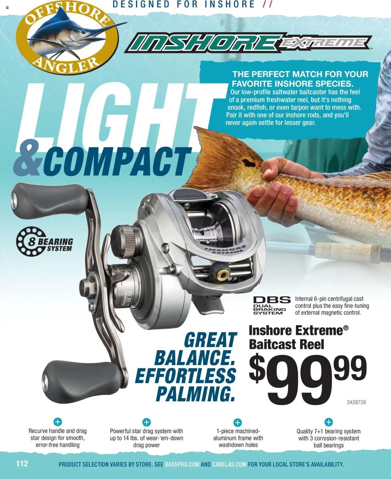 Cabela's Saltwater Specialist 25 - valid from 01.01.2025 | Page: 112 | Products: Bearings
