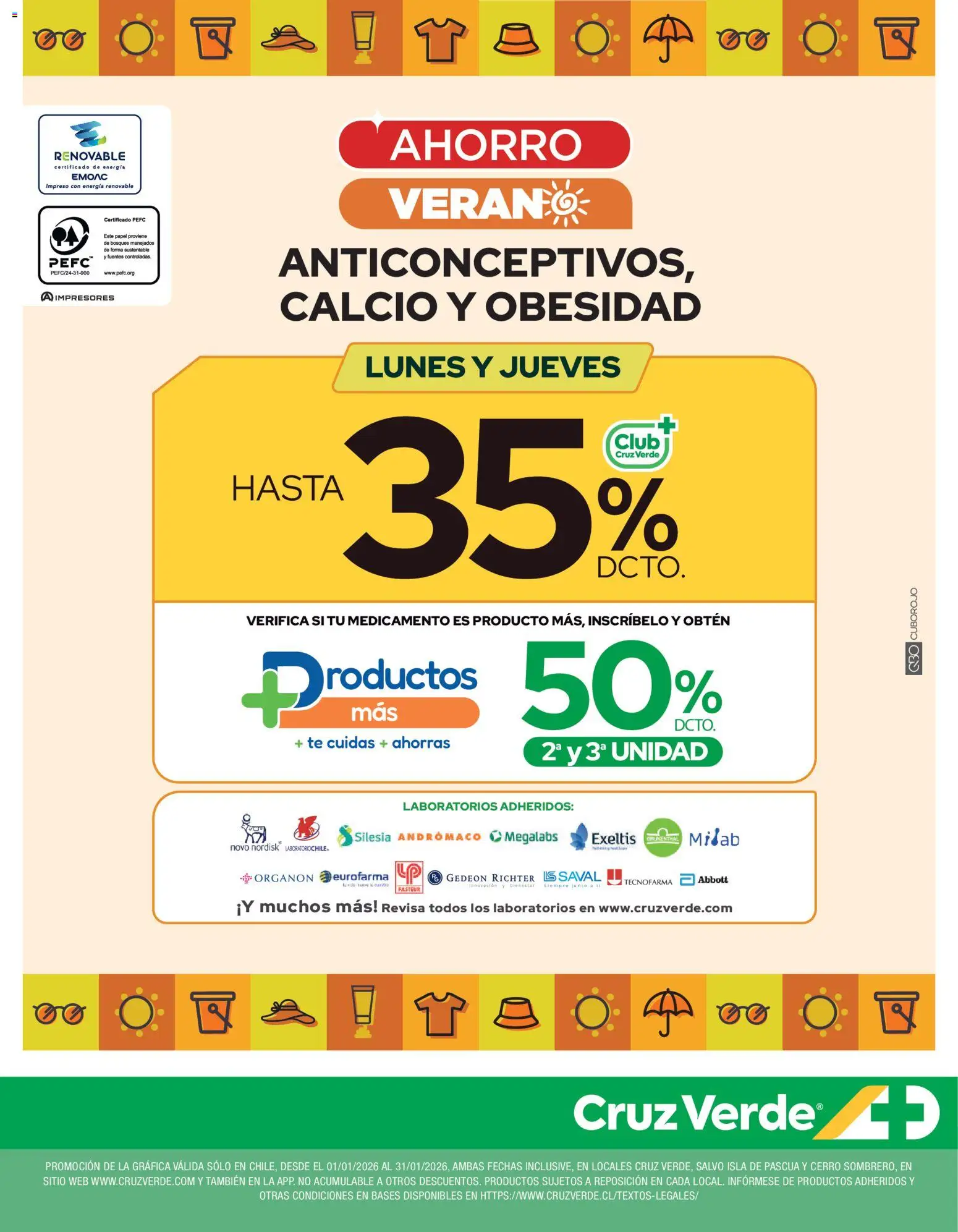 Cruz Verde - Ahorro Verano │ válido desde el 01.01.2026 | Página: 24 | Productos: Té