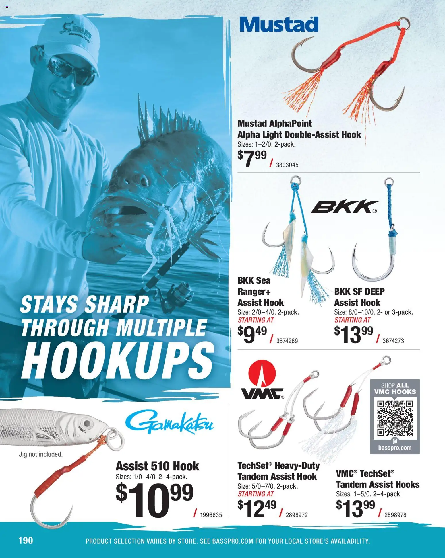 Cabela's Saltwater Specialist 26 - valid from 15.12.2025 | Page: 190 | Products: Hook