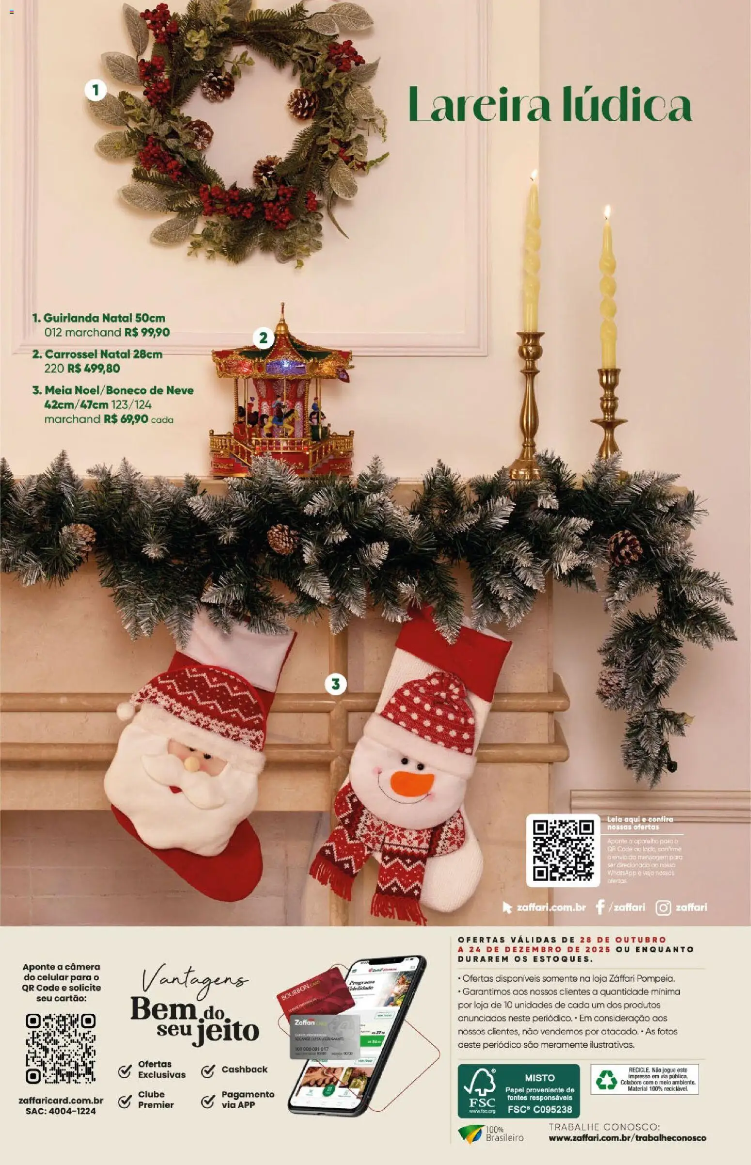 Zaffari Folheto - válido de 28.10.2025 | Página: 32 | Produtos: Celular, Guirlanda, Câmera
