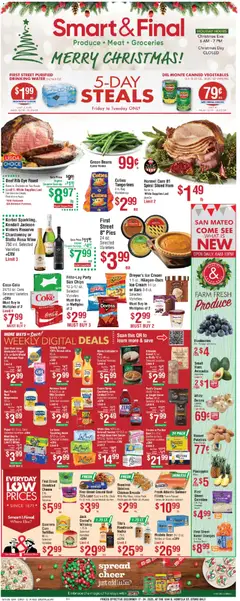 Preview of Smart & Final weekly ads valid from 19.12.2025