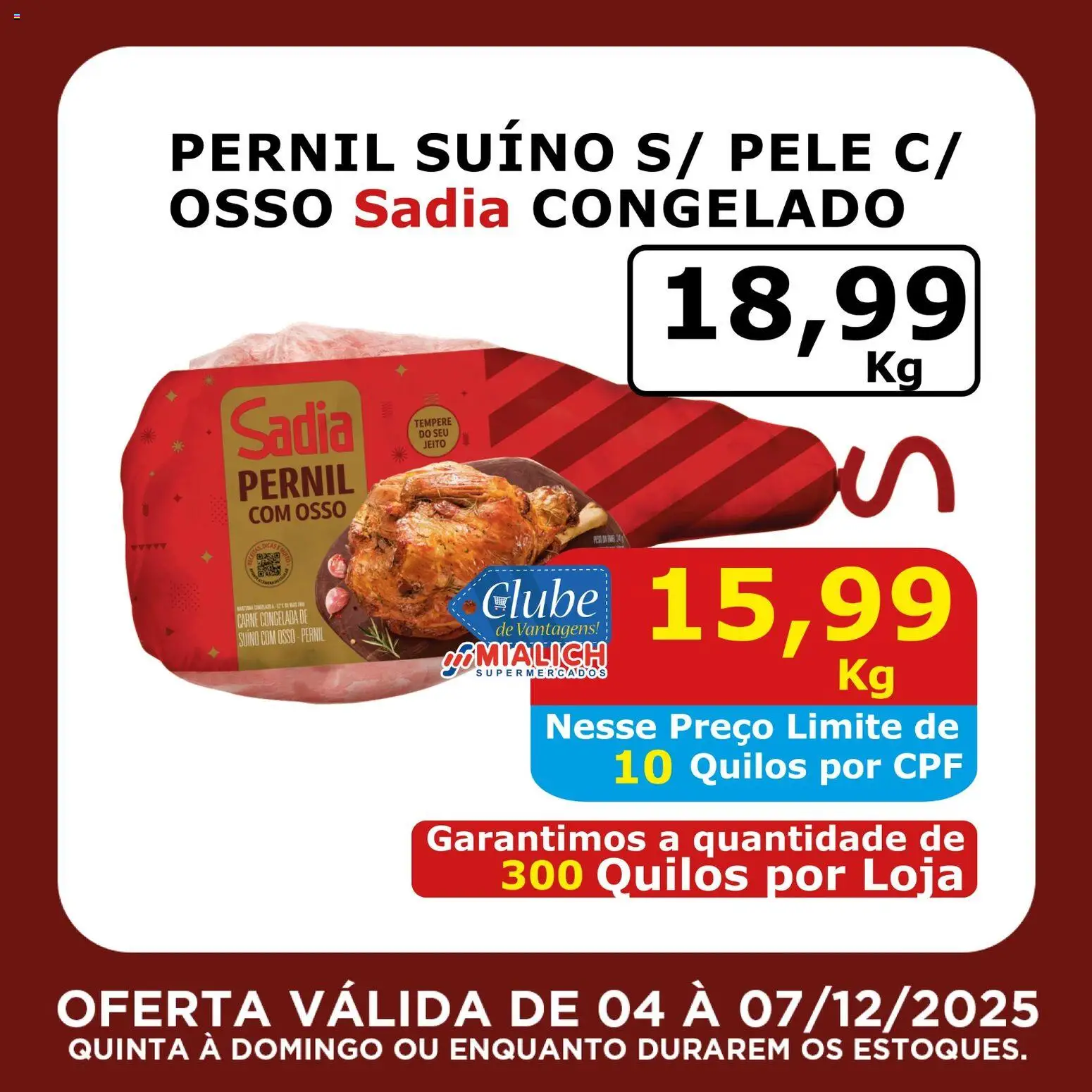 Mialich Supermercados Folheto - válido de 04.12.2025 | Página: 9