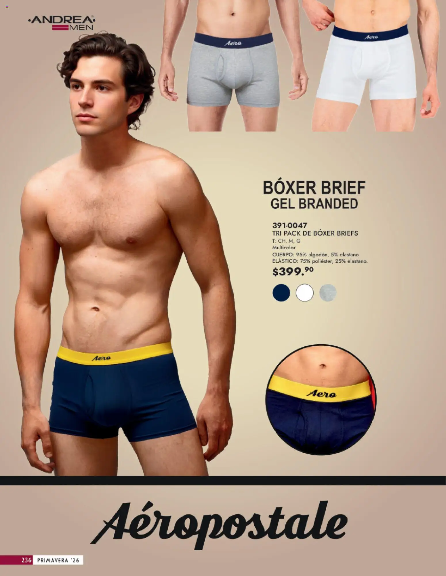 Nuevas ofertas de Andrea válidas en toda la República Mexicana desde el 25.01.2026. ¡Encuentra las mejores ofertas en Andrea catálogo Vestir Caballero ! | Página: 78