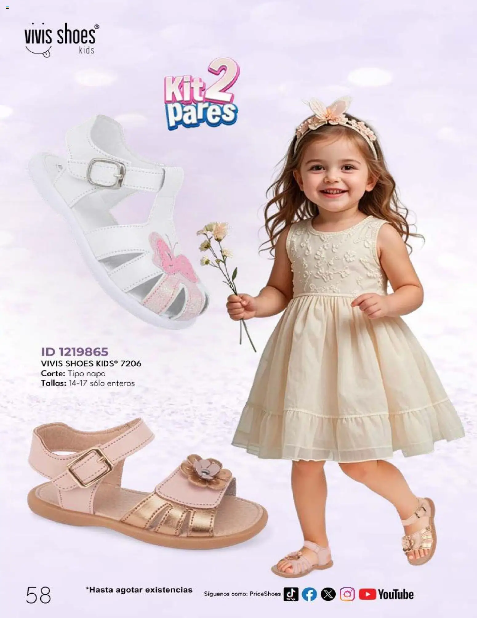 Nuevas ofertas de Price Shoes válidas en toda la República Mexicana desde el 06.12.2025. ¡Encuentra las mejores ofertas en Price Shoes catálogo Bebés! | Página: 58