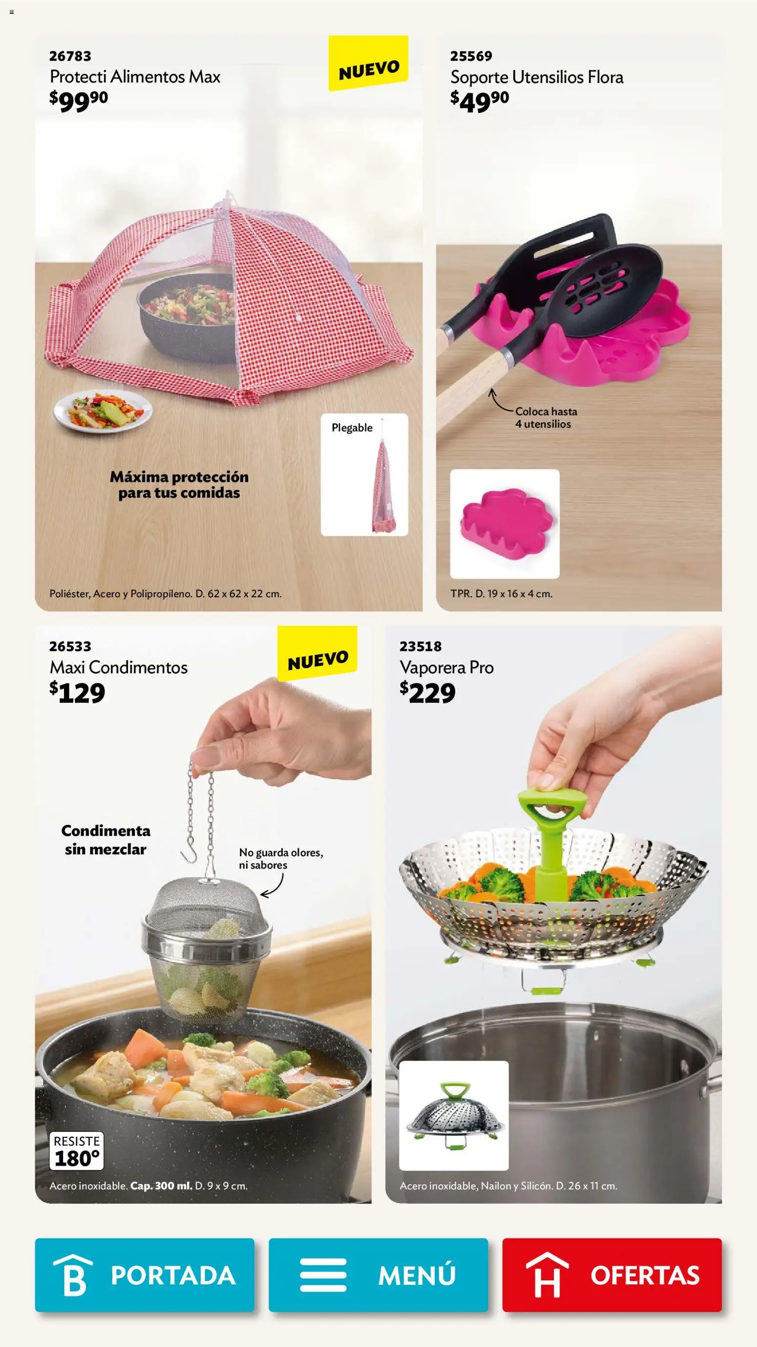 Nuevas ofertas de Betterware válidas en toda la República Mexicana desde el 04.05.2026. ¡Encuentra las mejores ofertas en Betterware campaña 5 2026! | Página: 36 | Productos: Vaporera