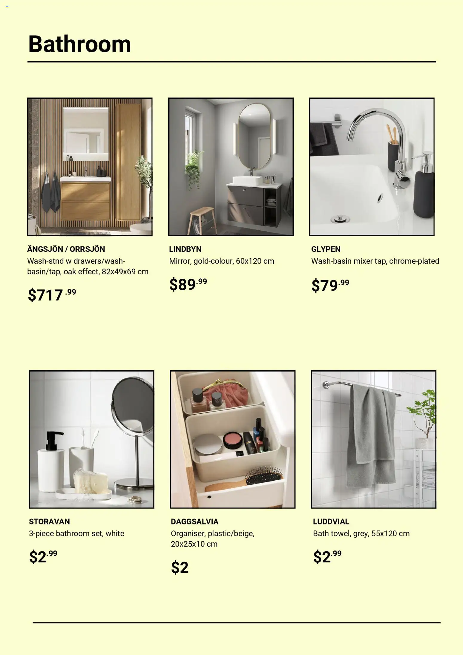 IKEA catalogue - valid from 17.04.2026 | Page: 4 | Products: Bath, Mixer, Bathroom