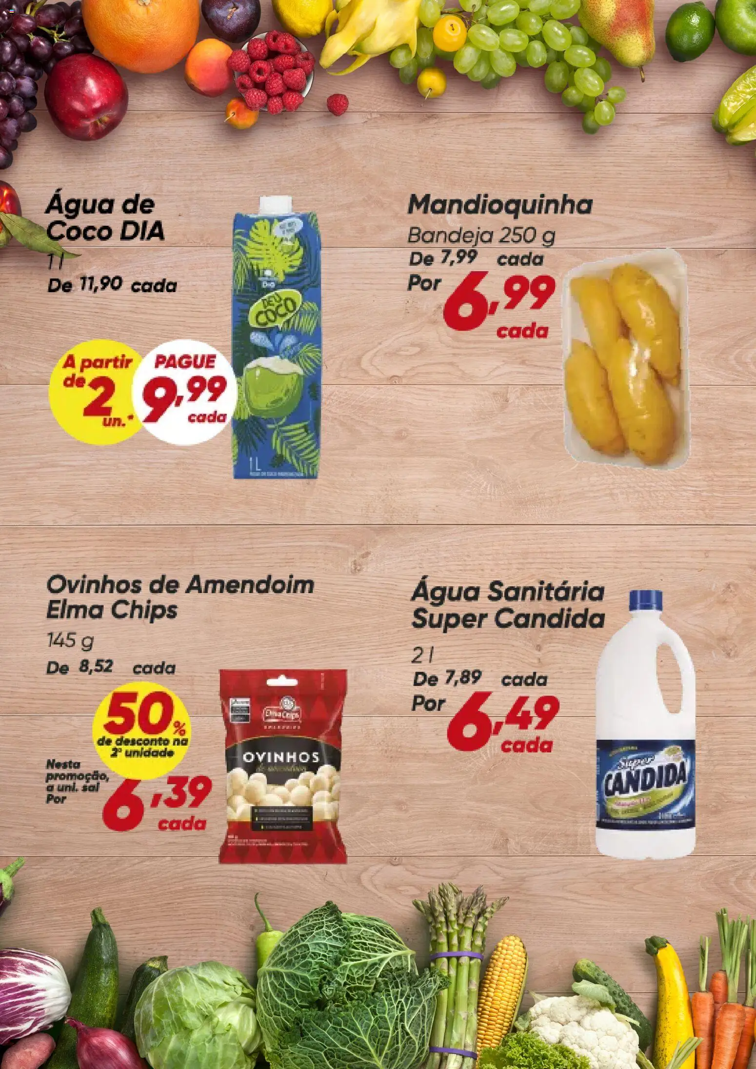 Dia Folheto - válido de 12.01.2026 | Página: 7 | Produtos: Coco, Amendoim, Mandioquinha, Bandeja