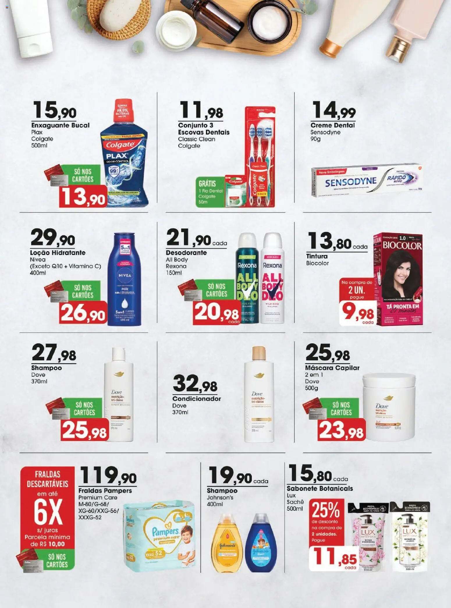 Zaffari Folheto - válido de 18.11.2025 | Página: 15 | Produtos: Pampers, Fraldas, Dove, Body