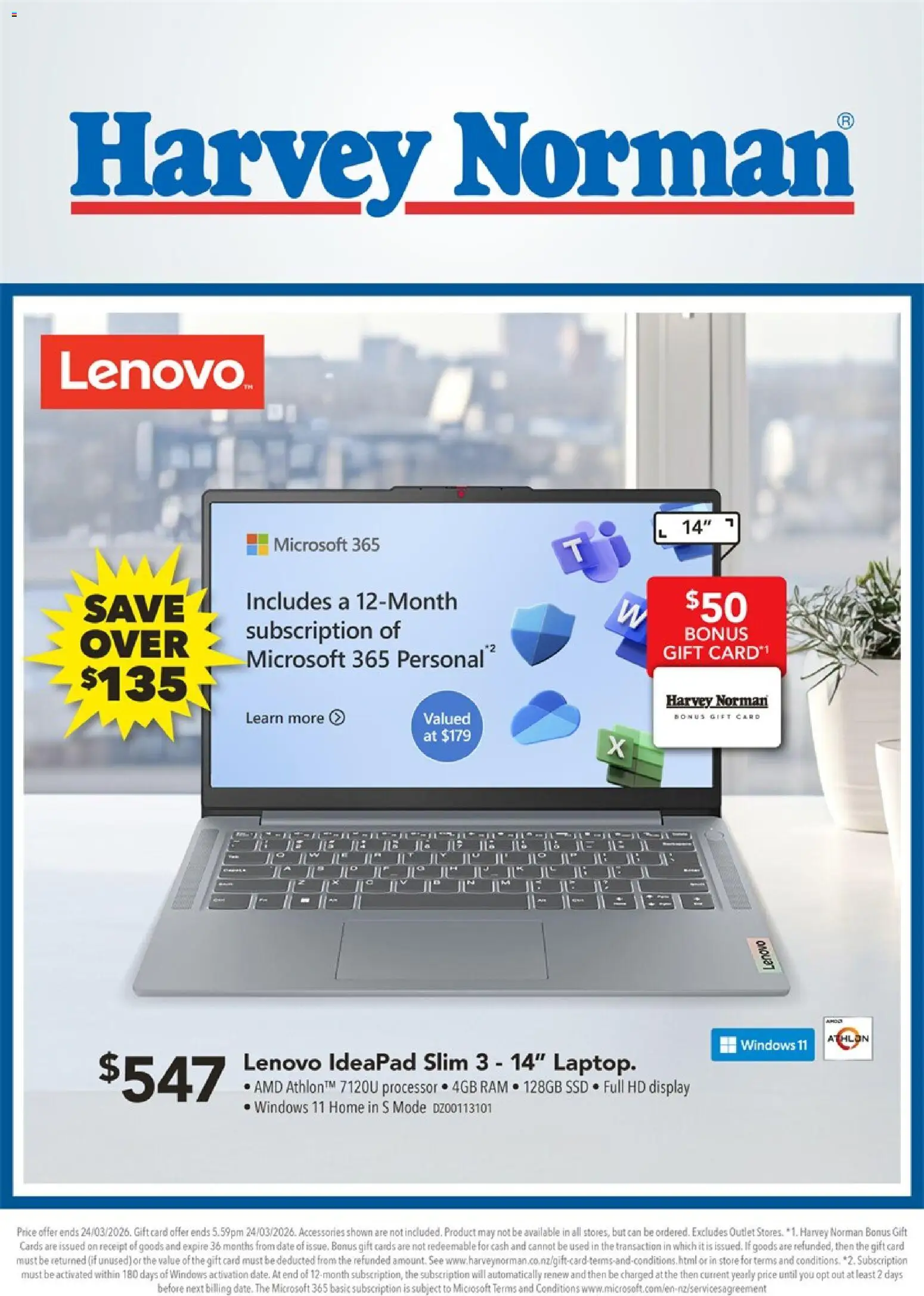 Harvey Norman catalogue from 19.03.2026 | Page: 1