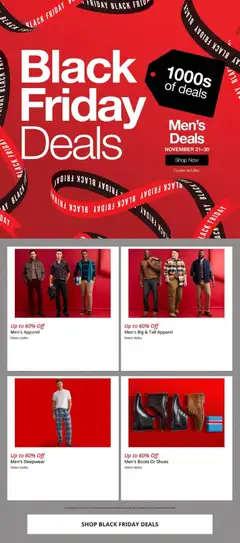 Preview of JCPenney weekly ads valid from 21.11.2025