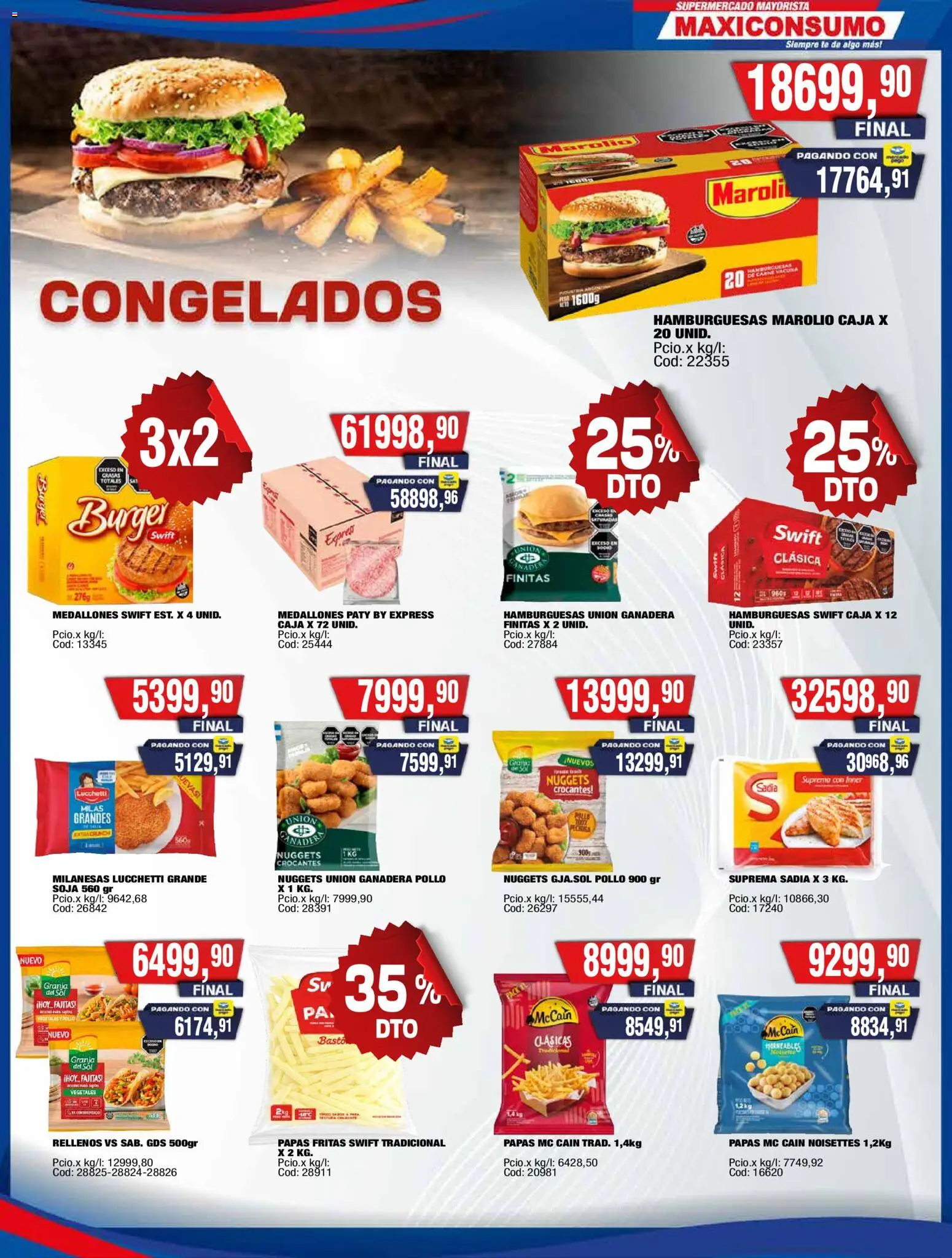 Maxiconsumo ofertas │ válido desde el 13.04.2026 | Página: 12 | Productos: Pollo, Caja, Té, Papas fritas