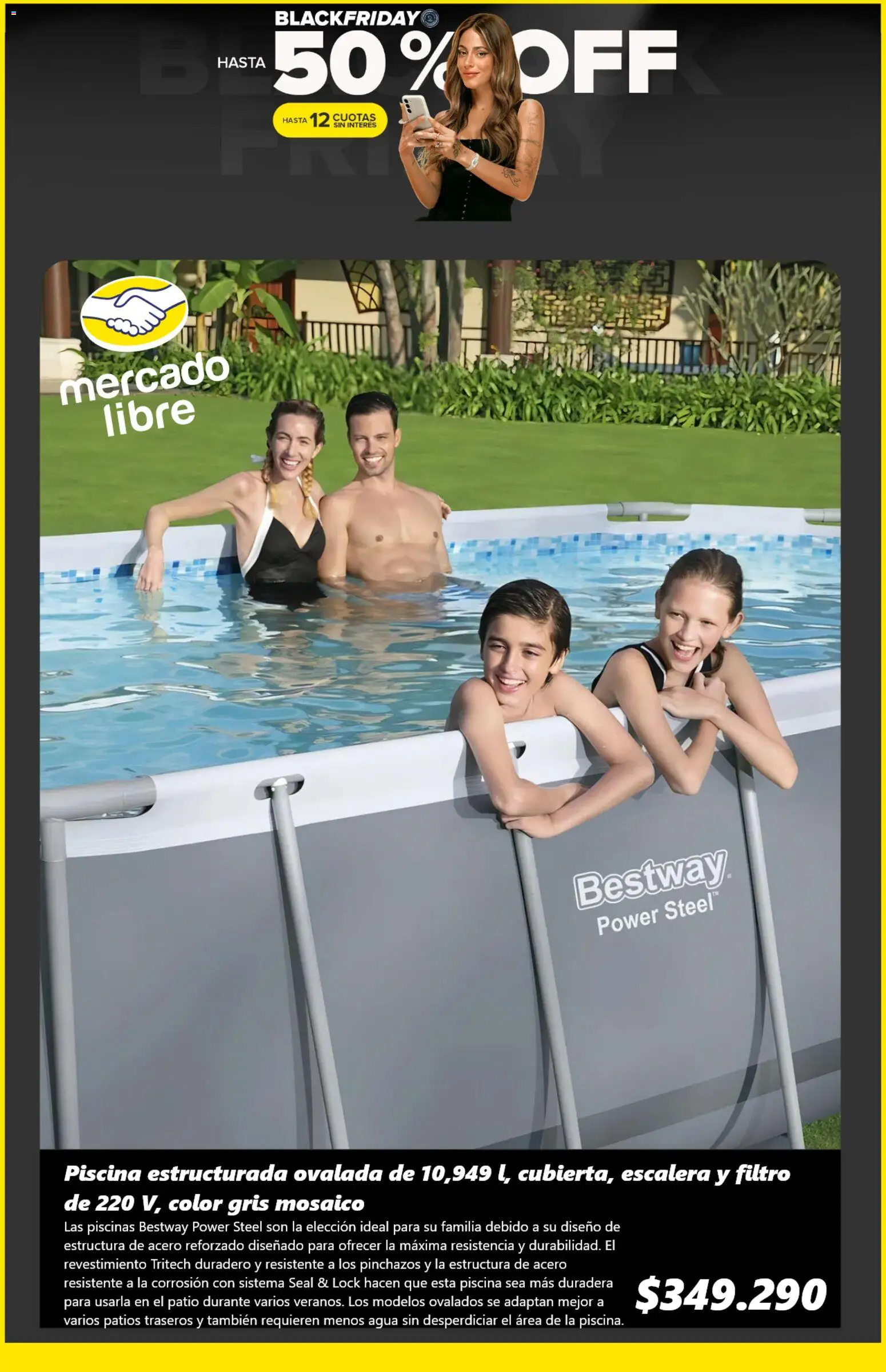 Black Friday Mercado Libre │ válido desde el 28.11.2025 | Página: 6 | Productos: Agua, Escalera