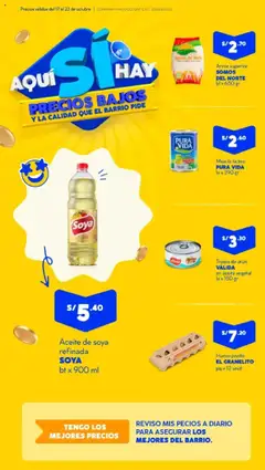 Vista previa de folleto Mass - Semanal - Ica de la Mass válido desde 17.10.2025