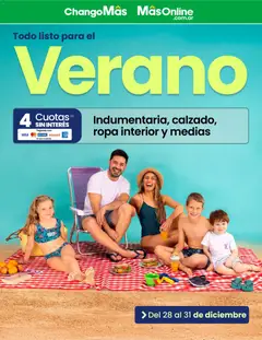 Vista previa Changomas Catálogo Verano válido desde el 28.11.2025