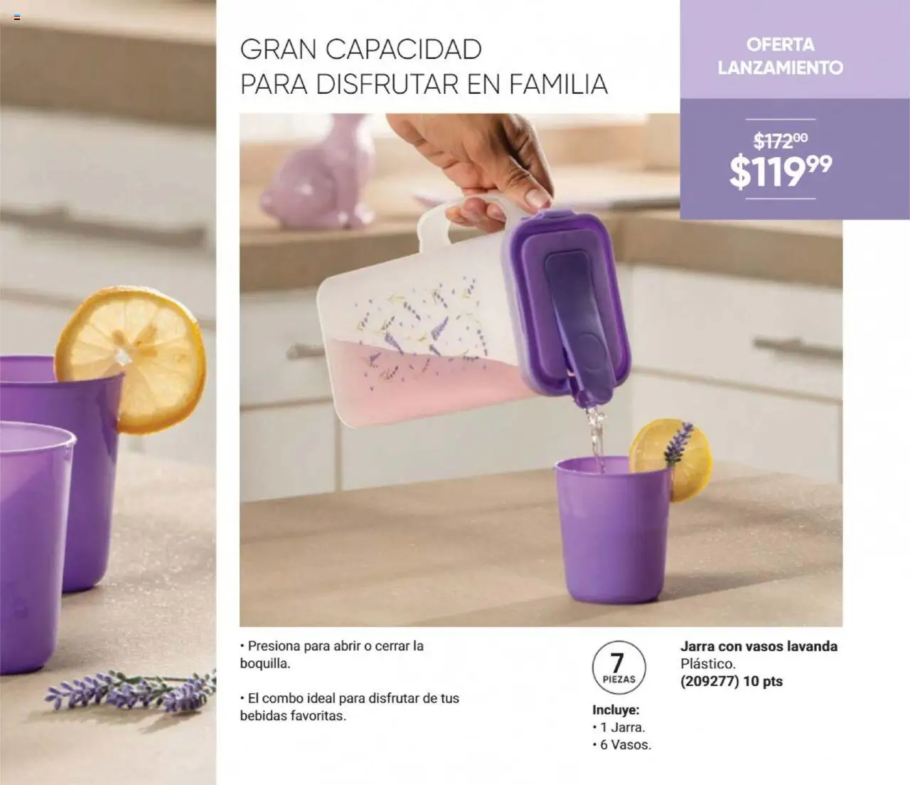 Nuevas ofertas de AVON válidas en toda la República Mexicana desde el 09.10.2025. ¡Encuentra las mejores ofertas en AVON - Casa & Estilo 16 2025! | Página: 21 | Productos: Vasos, Jarra