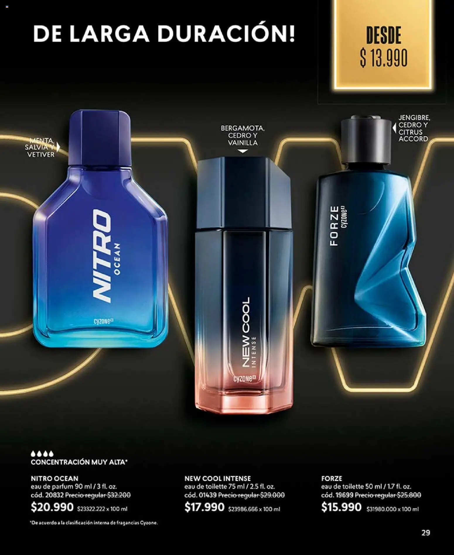 Catálogo CyZone Campaña 7 │ válido desde el 18.04.2026 | Página: 29 | Productos: Eau de toilette