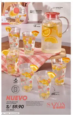 Vista previa de folleto Azzorti catálogo - Campaña 7 de la Azzorti válido desde 14.04.2026 | Página: 256 | Productos: Vasos, Refrigerador