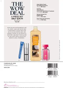 Preview of Avon weekly ads valid from 03.12.2025 | Page: 164 | Products: Fusion, Eraser, Bath, Eye Serum