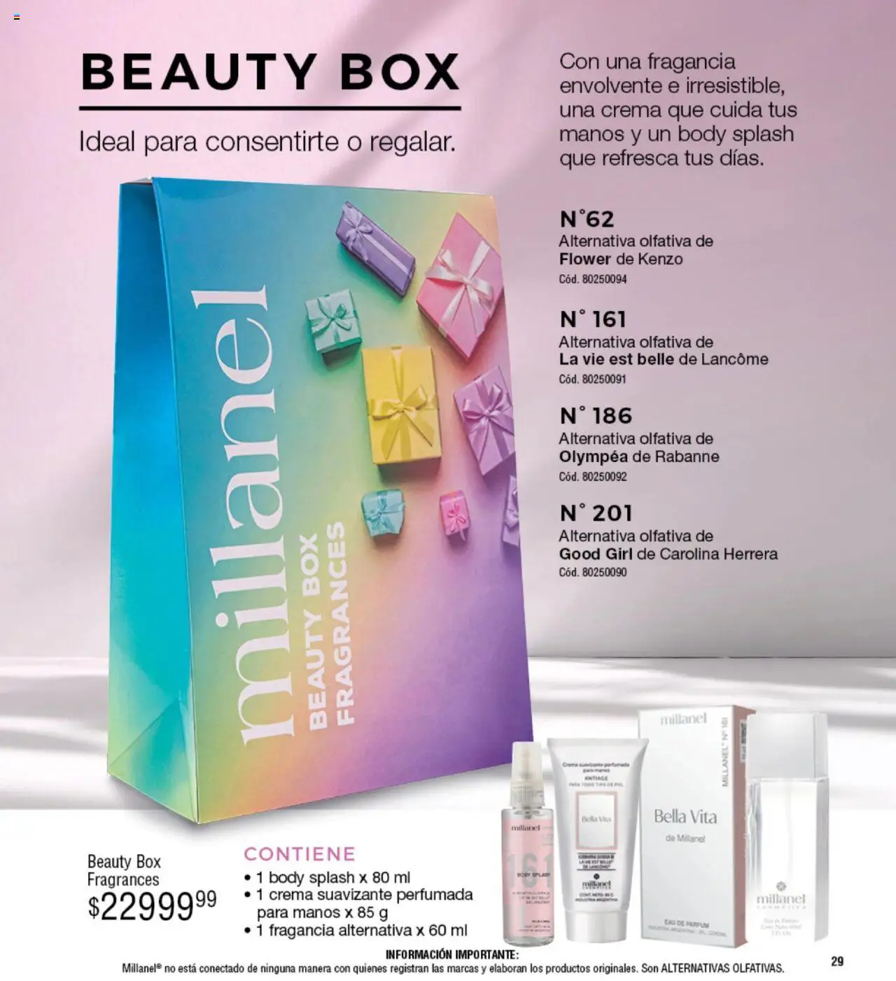 Millanel catálogo │ válido desde el 18.08.2025 | Página: 29 | Productos: Body, Fragancia, Suavizante, Crema