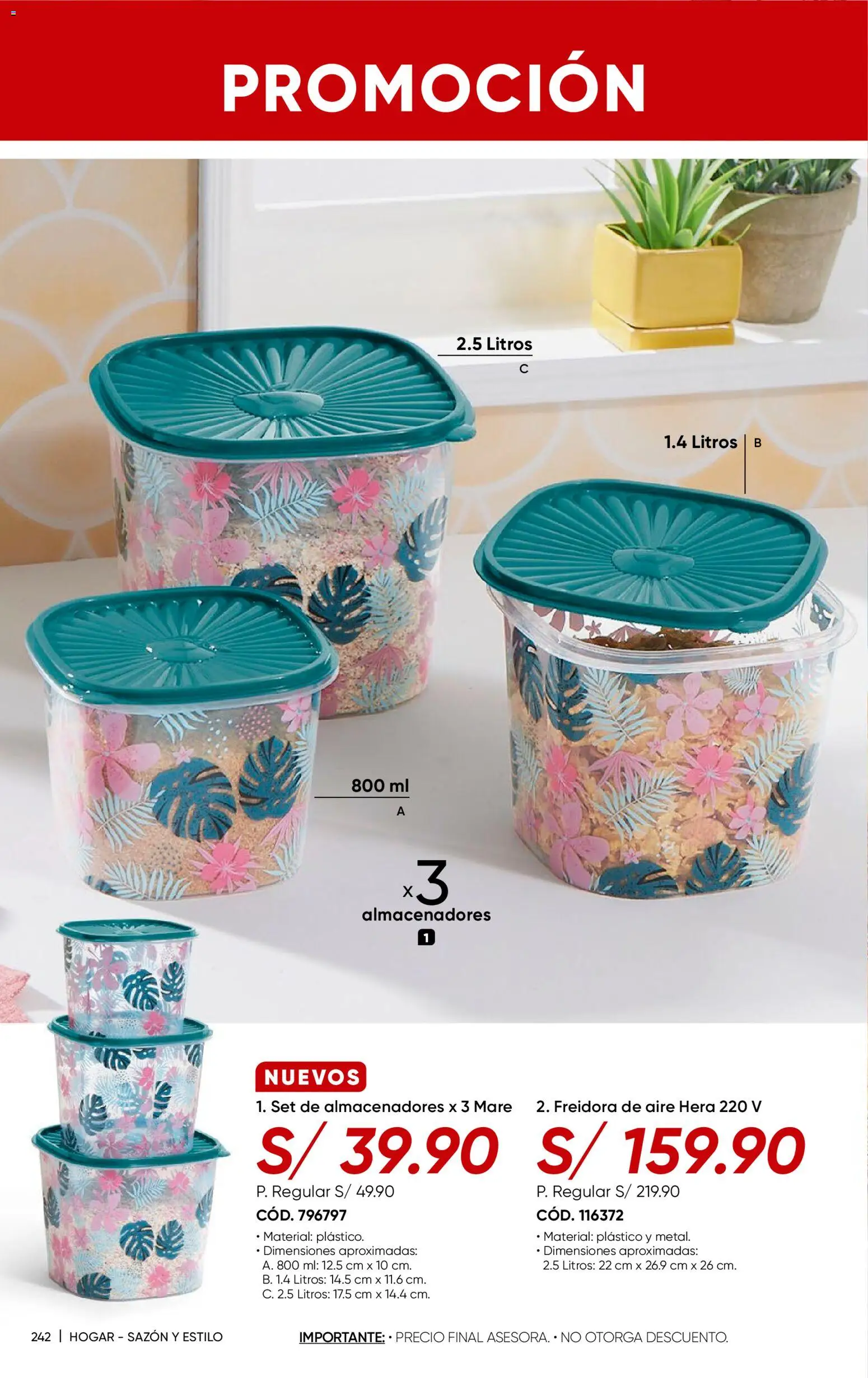 Catálogo Azzorti válido desde 24.11.2025 | Página: 244 | Productos: Freidora