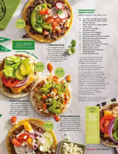 Preview of Schnucks weekly ads valid from 01.01.2026 | Page: 11 | Products: Lettuce, Zucchini, Cheese, Beef