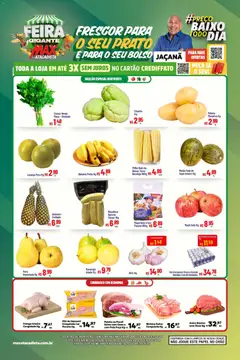 Max Atacadista ofertas Feira - Pré-Visualização do folheto da loja Max Atacadista, válido de 17.03.2026