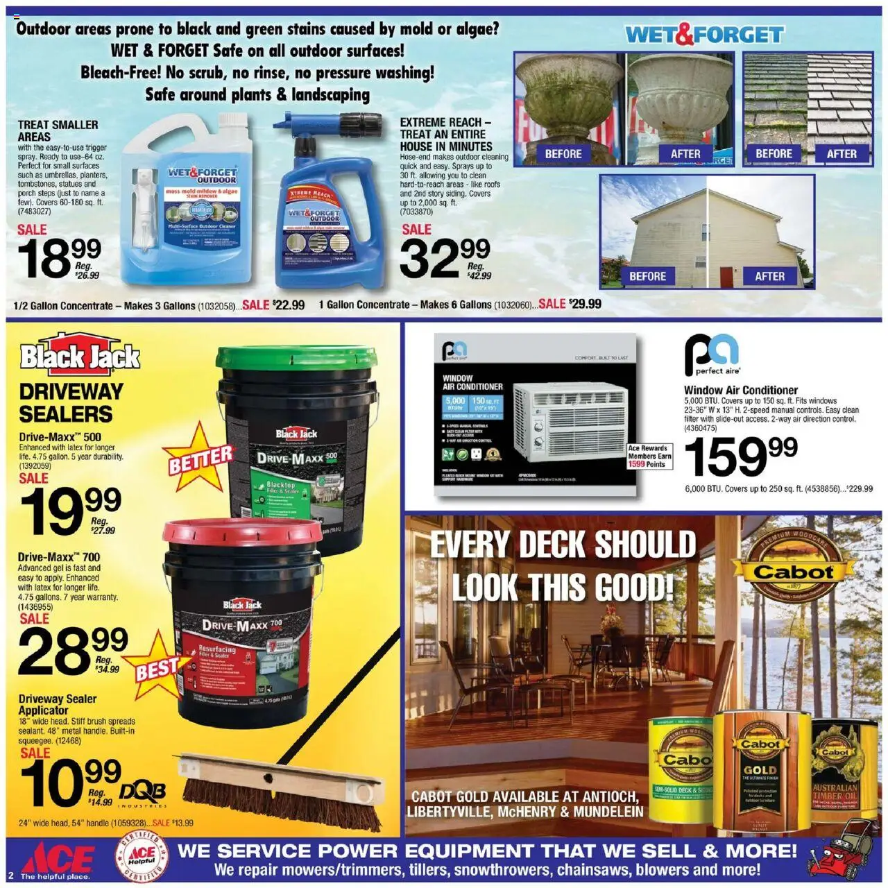 ACE Hardware Local Ad - valid from 29.07.2025 | Page: 2 | Products: Safe, Brush, Oil, Stain remover