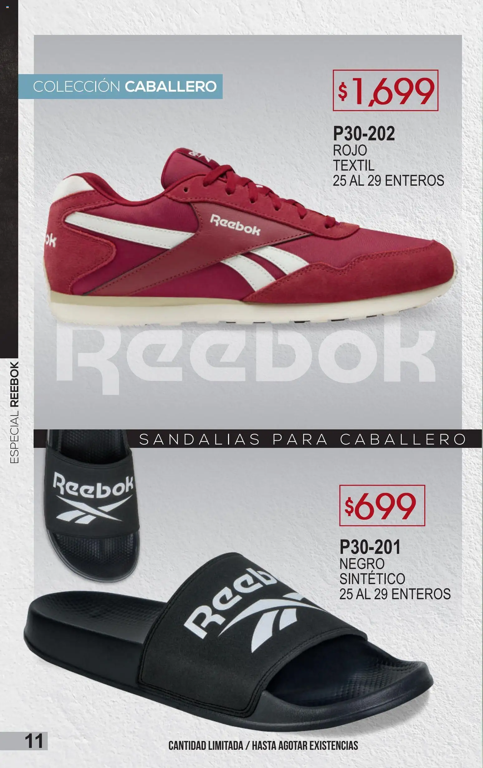Nuevas ofertas de Cklass válidas en toda la República Mexicana desde el 02.01.2026. ¡Encuentra las mejores ofertas en Cklass catálogo Especial Reebok & Adidas! | Página: 12 | Productos: Sandalias