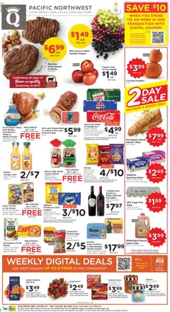 Preview of QFC weekly ads valid from 22.10.2025