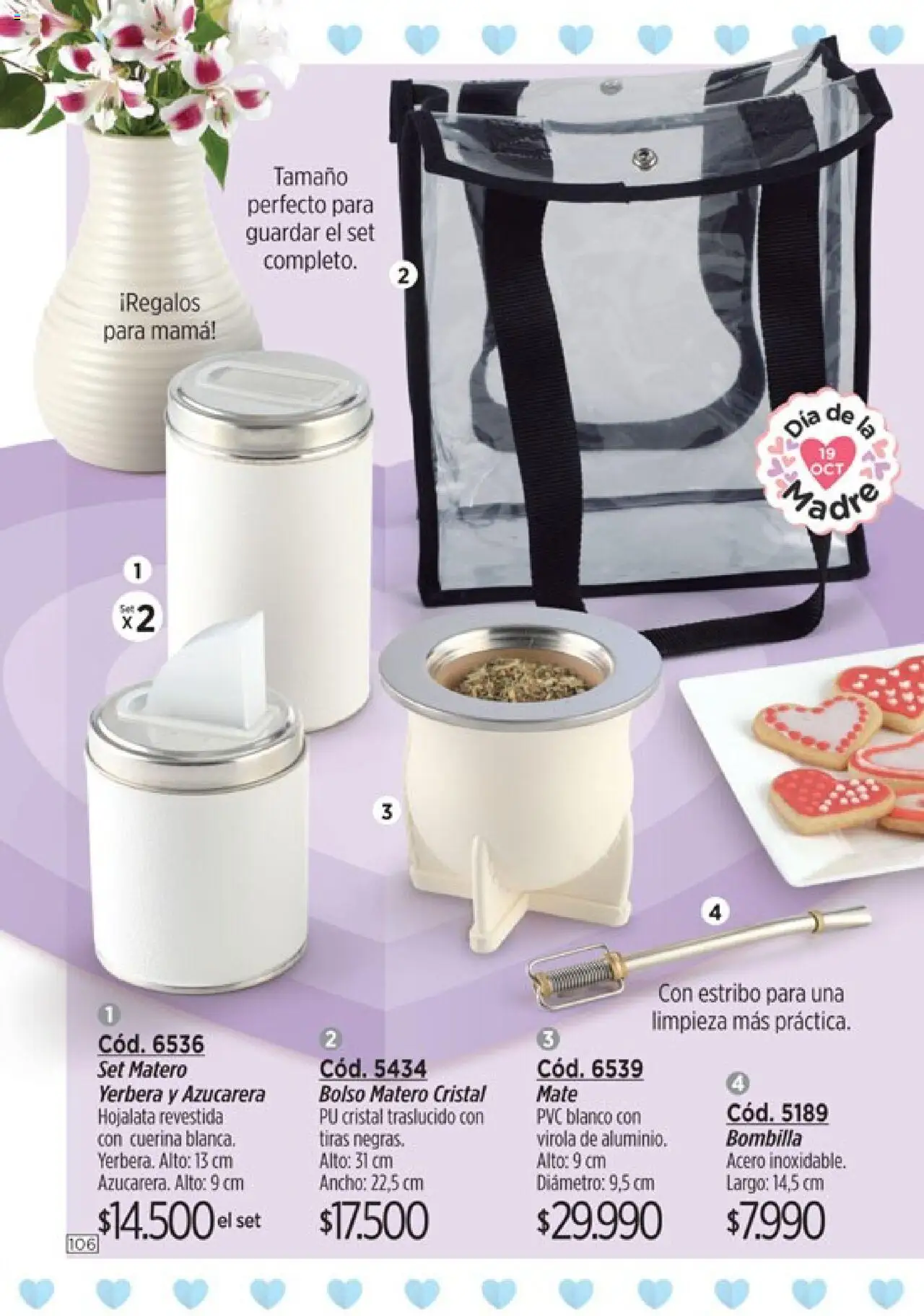 Catálogo Amodil Campaña 14 │ válido desde el 19.08.2025 | Página: 106 | Productos: Mate, Yerbera, Azucarera, Bombilla