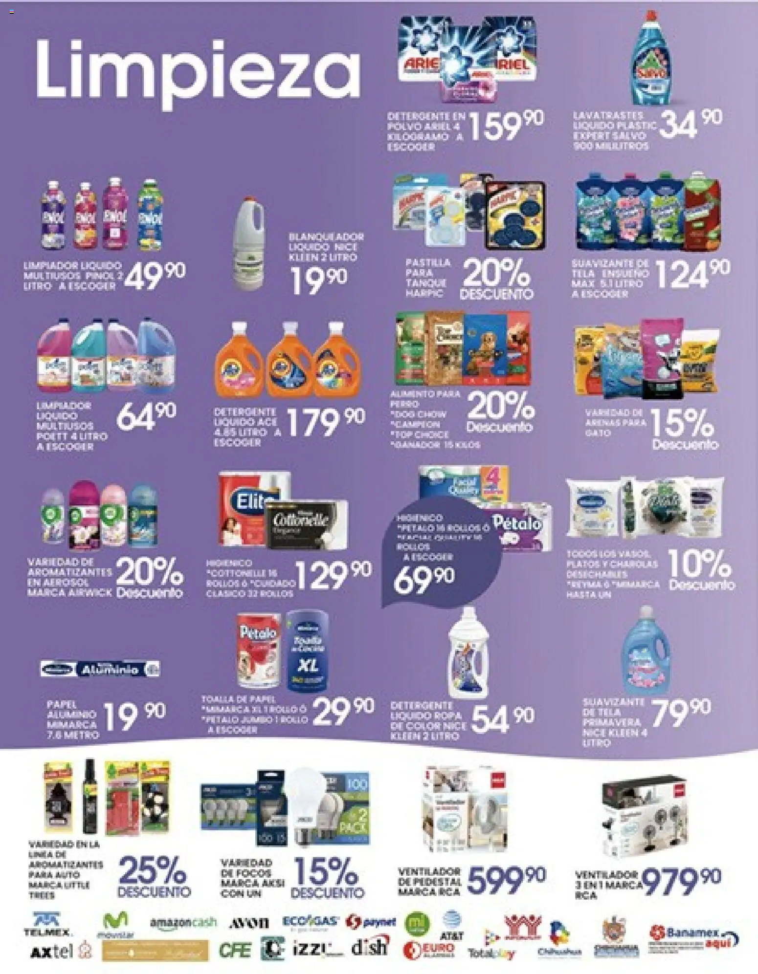 Nuevas ofertas de Alsuper válidas en toda la República Mexicana desde el 14.04.2026. ¡Encuentra las mejores ofertas en Alsuper folleto Chihuahua-Ciudad! | Página: 5 | Productos: Suavizante, Limpiador, Ropa, Riel