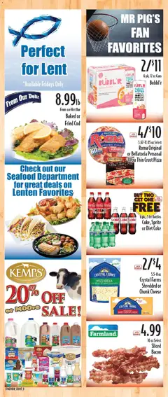 Preview of Piggly Wiggly weekly ads valid from 25.03.2026