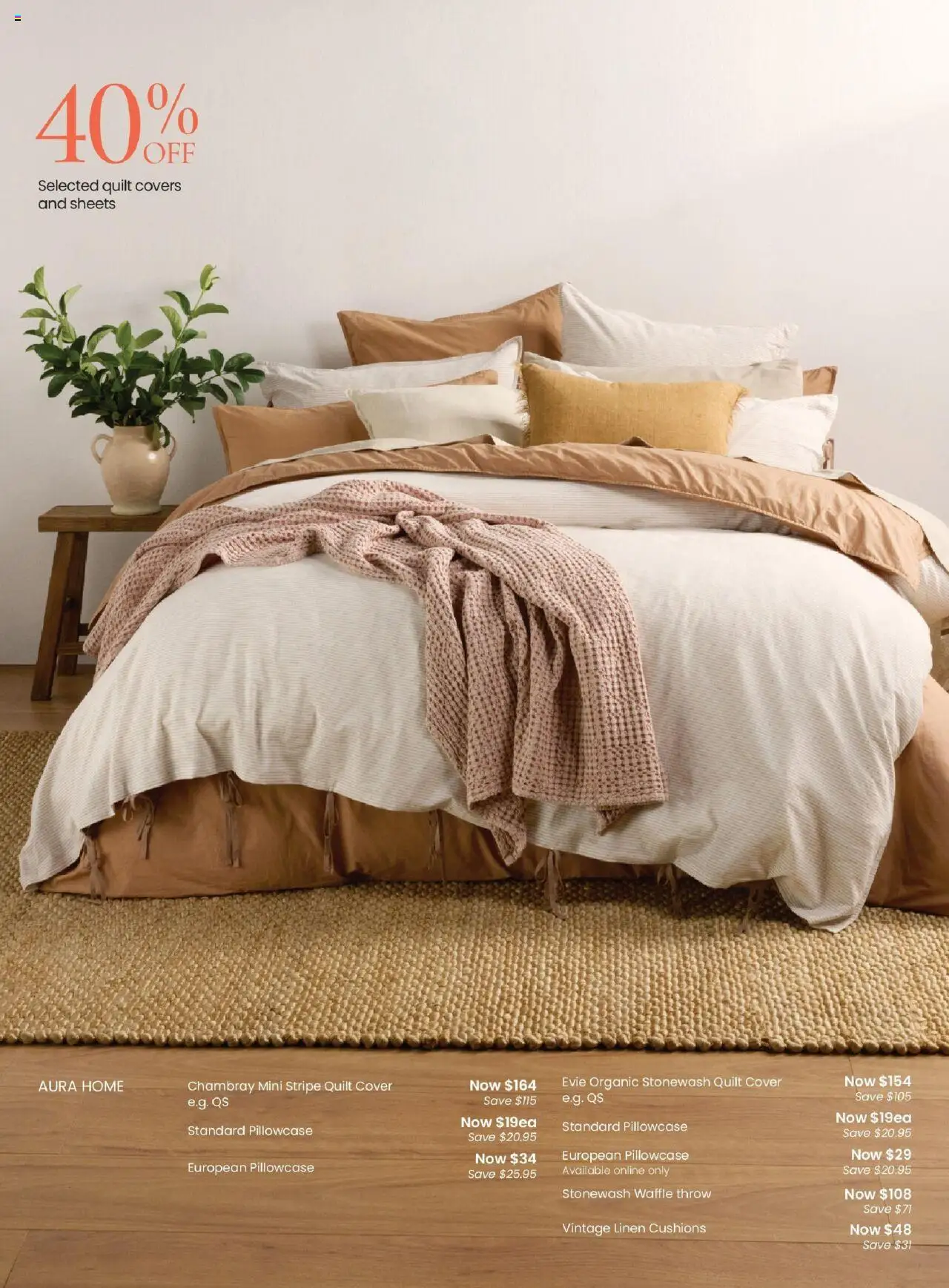 Myer catalogue - valid from 04.08.2025 | Page: 16 | Products: Linen