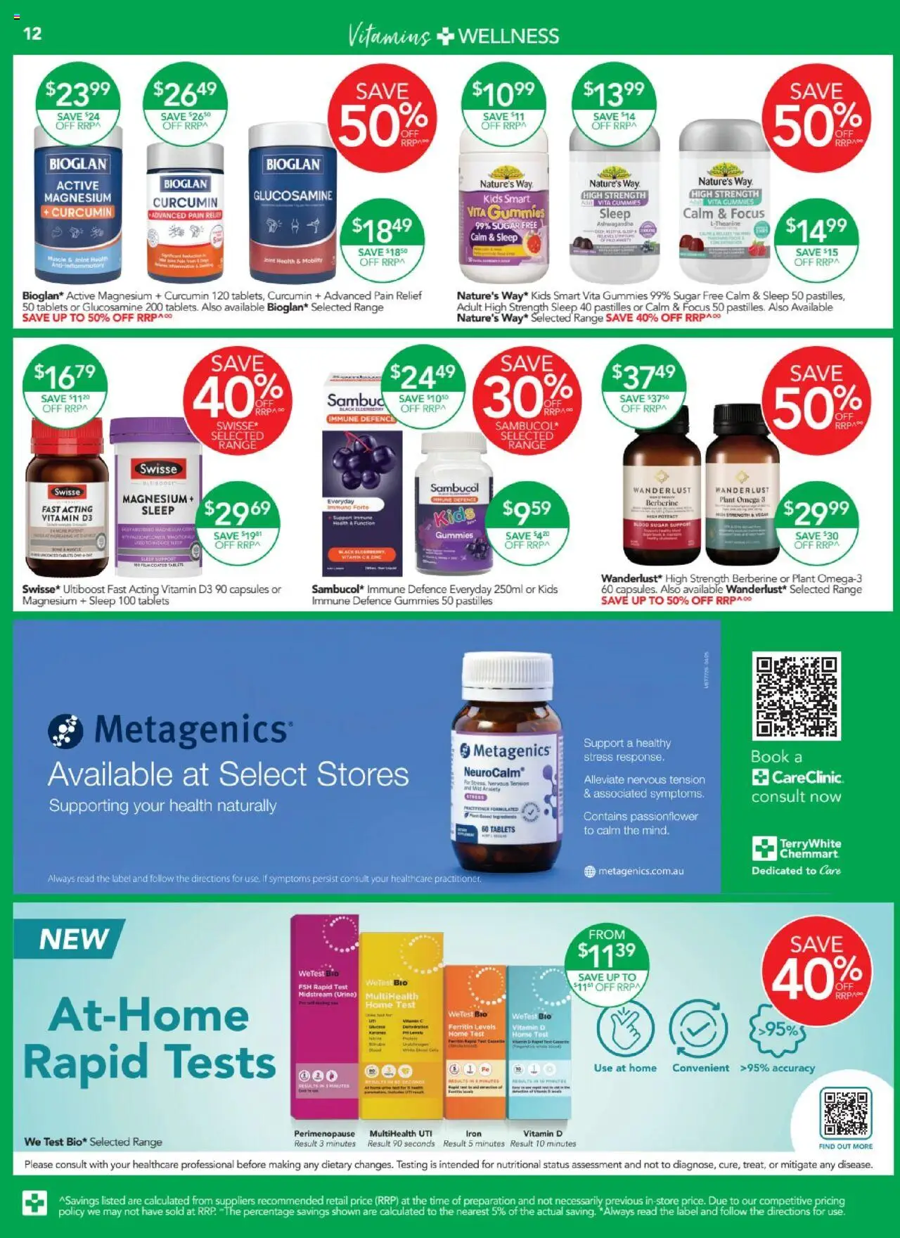Terry White catalogue - valid from 31.07.2025 | Page: 14 | Products: Iron, Tablets, Vitamin, Pain relief