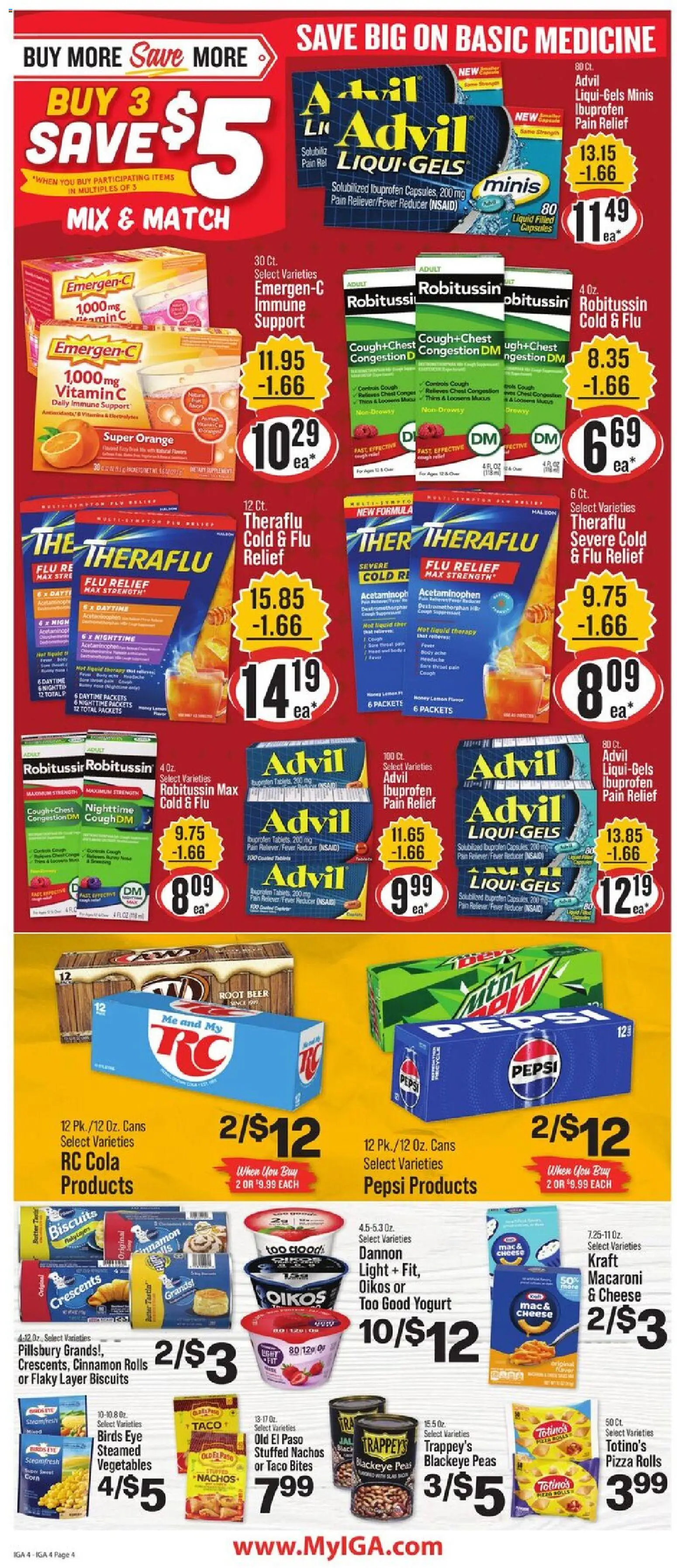 IGA Weekly Ad - valid from 31.12.2025 | Page: 4 | Products: Vitamin, Corn, Butter, Cheese