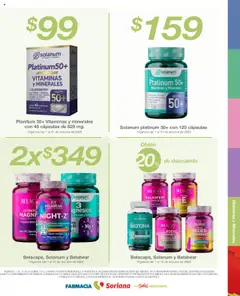 Vista previa de Soriana - Folleto Farmacia Híper Nacional, nuevo folleto de la tienda, válido en México a partir del 01.10.2025 | Página: 7 | Productos: Vitaminas