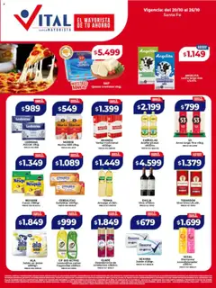Vista previa Vital - Ofertas - Santa Fe válido desde el 20.10.2025