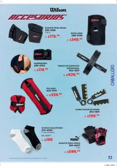 Vista previa de Andrea catálogo Cumple tus Propósitos, nuevo folleto de la tienda, válido en México a partir del 21.12.2025 | Página: 53 | Productos: Pesas, Guante
