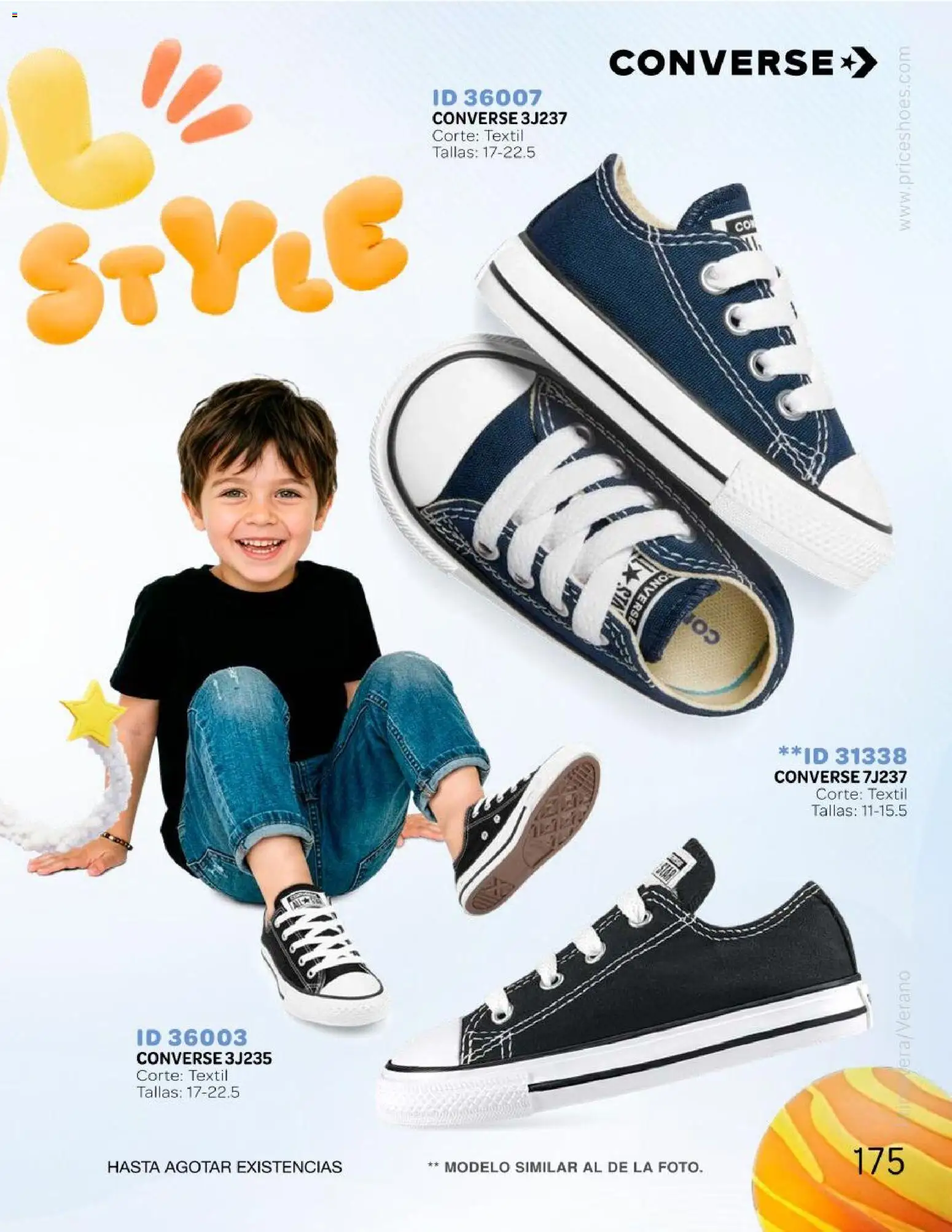 Nuevas ofertas de Price Shoes válidas en toda la República Mexicana desde el 25.04.2026. ¡Encuentra las mejores ofertas en Price Shoes catálogo Kids todo en uno! | Página: 175