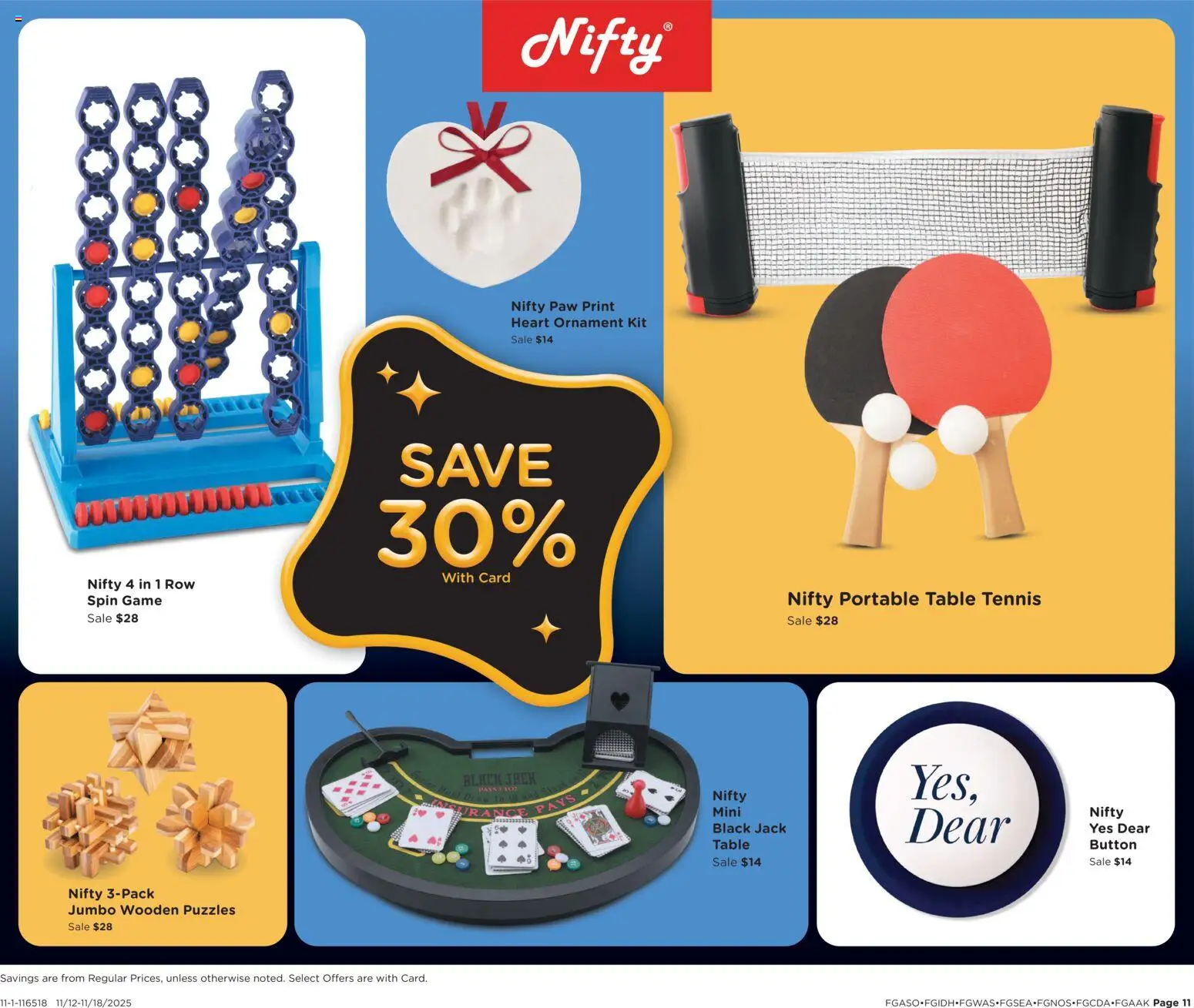 Fred Meyer Black Friday Deals - valid from 12.11.2025 | Page: 12 | Products: Table, Game