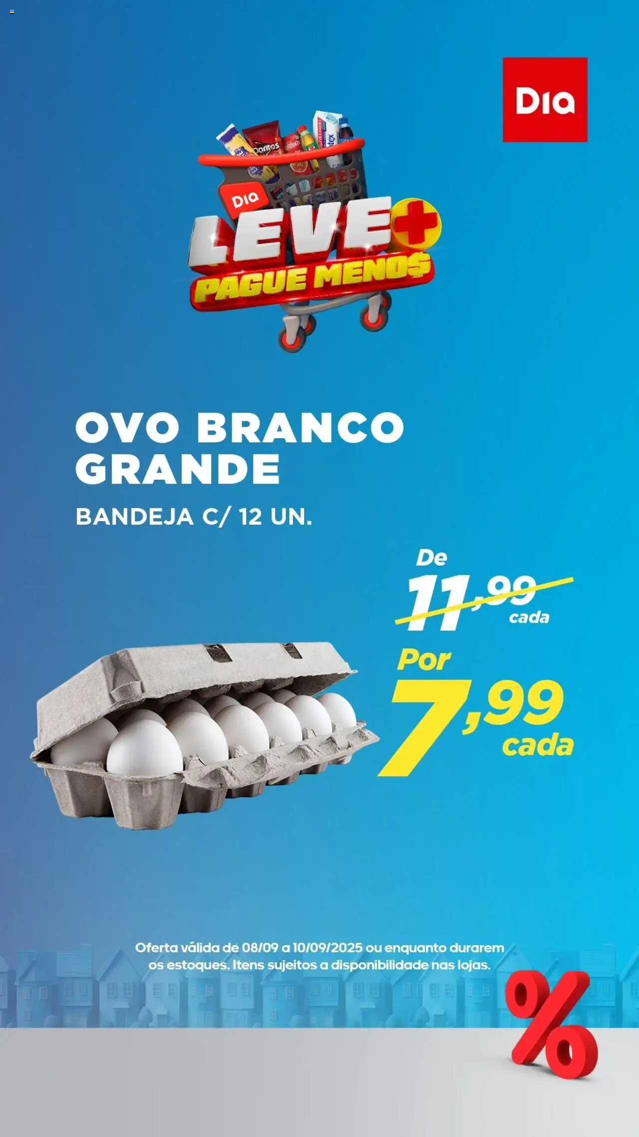 Dia Folheto - válido de 08.09.2025 | Página: 5 | Produtos: Macarrão, Açúcar, Batata, Desinfetante