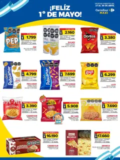 Vista previa Carrefour Maxi catálogo válido desde el 27.04.2026 | Página: 2 | Productos: Bolsa, Cebolla, Queso, Crema