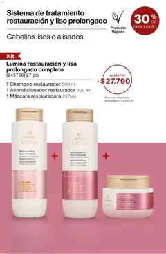 Vista previa Catálogo Natura Ciclo 3 válido desde el 09.02.2026 | Página: 223 | Productos: Mascarilla, Máscara, Shampoo, Acondicionador