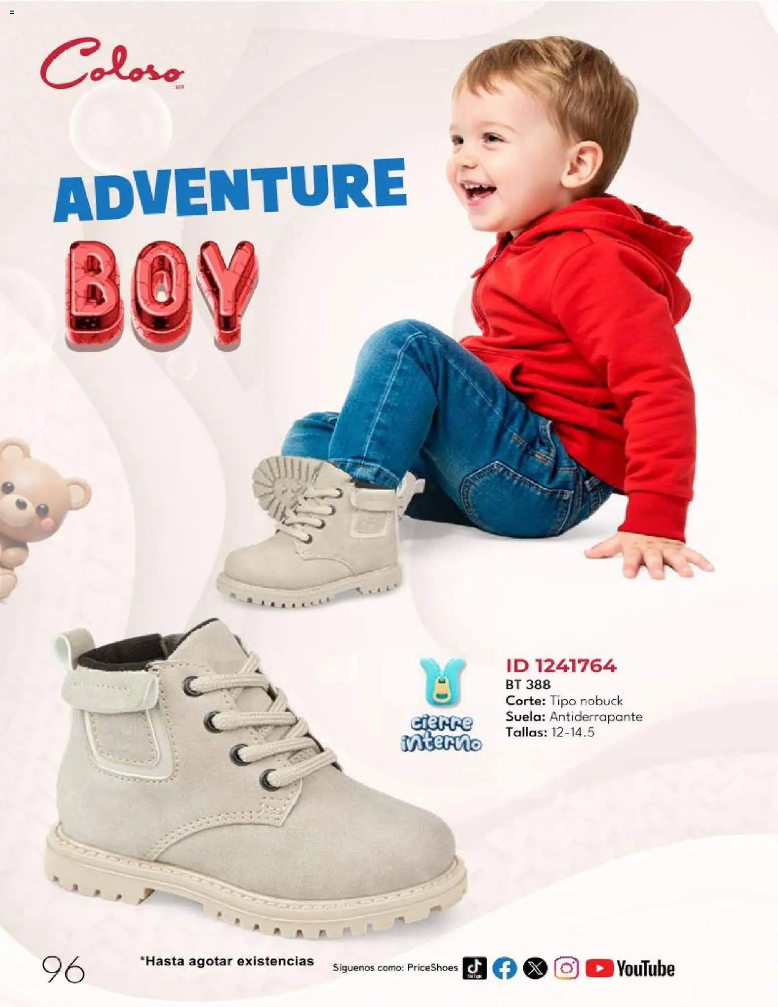 Nuevas ofertas de Price Shoes válidas en toda la República Mexicana desde el 06.12.2025. ¡Encuentra las mejores ofertas en Price Shoes catálogo Bebés! | Página: 96