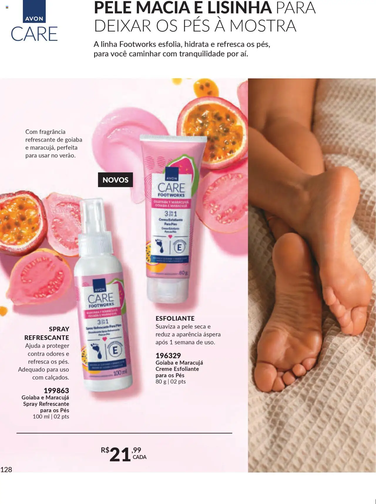 Avon Folheto - válido de 07.10.2025 | Página: 128 | Produtos: Goiaba, Maracujá, Fragrância, Creme