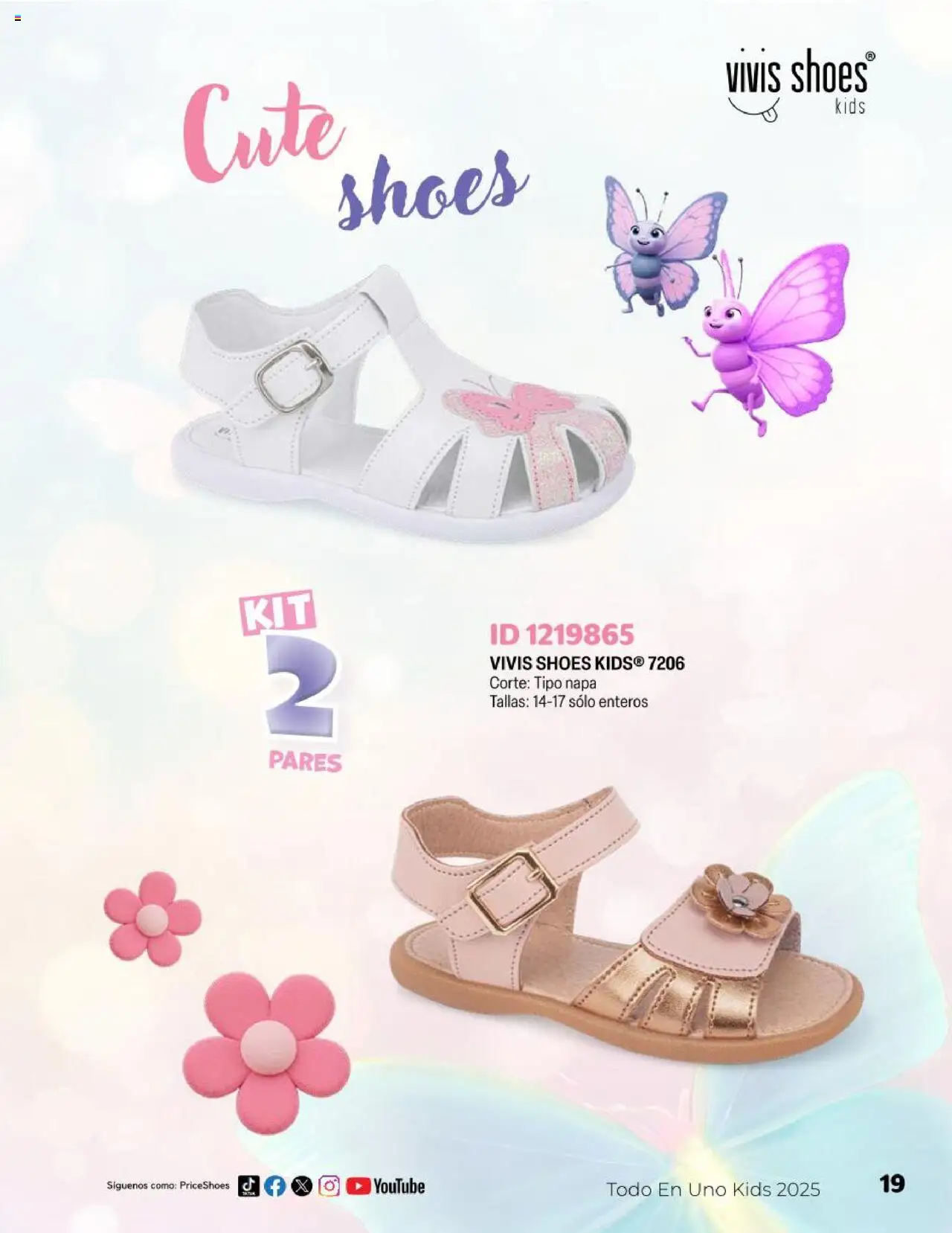 Nuevas ofertas de Price Shoes válidas en toda la República Mexicana desde el 23.04.2025. ¡Encuentra las mejores ofertas en Price Shoes catálogo Kids! | Página: 19