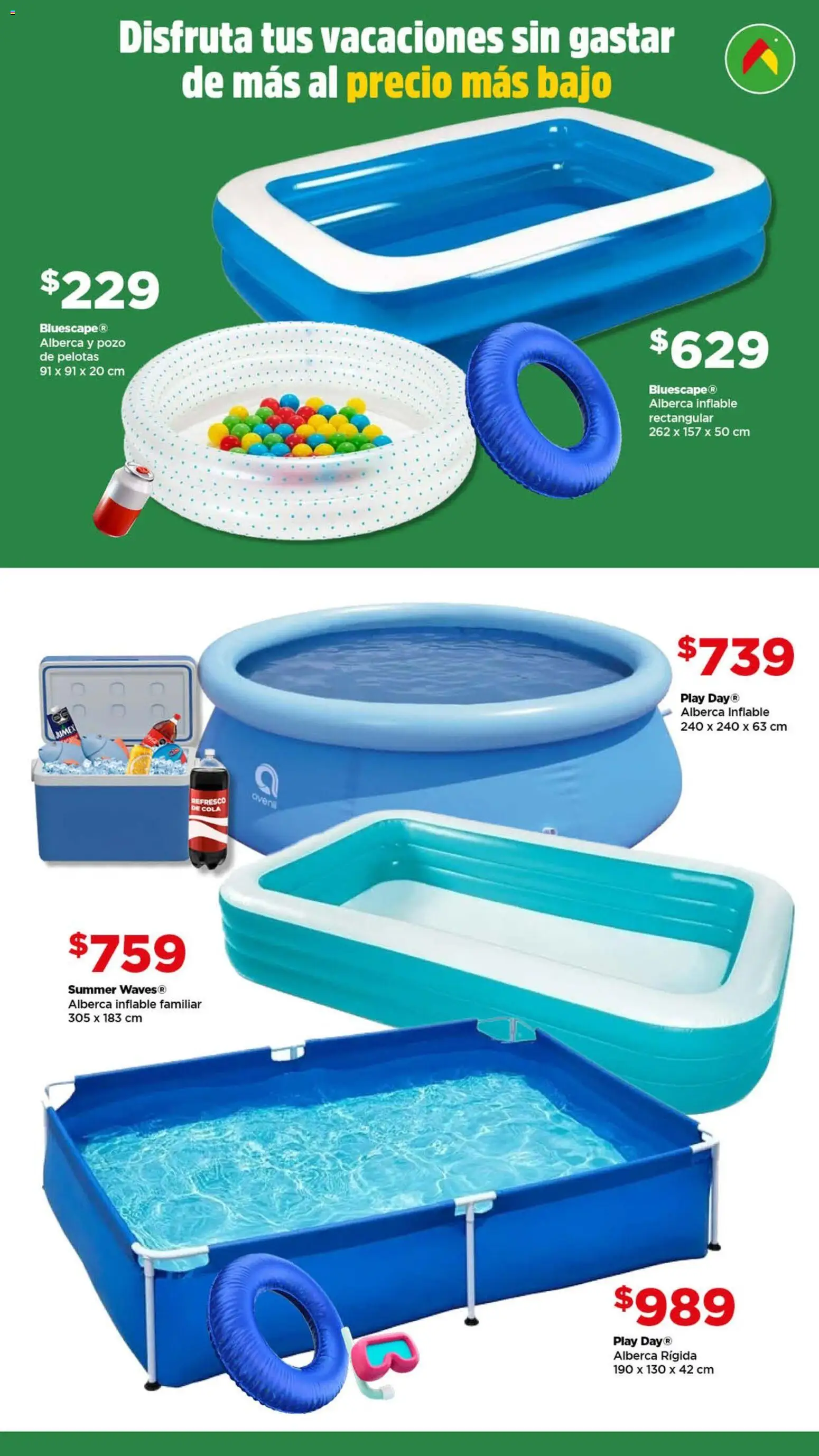 Nuevas ofertas de Bodega Aurrerá válidas en toda la República Mexicana desde el 06.03.2026. ¡Encuentra las mejores ofertas en Bodega Aurrerá folleto Vacaciones! | Página: 4 | Productos: Refresco