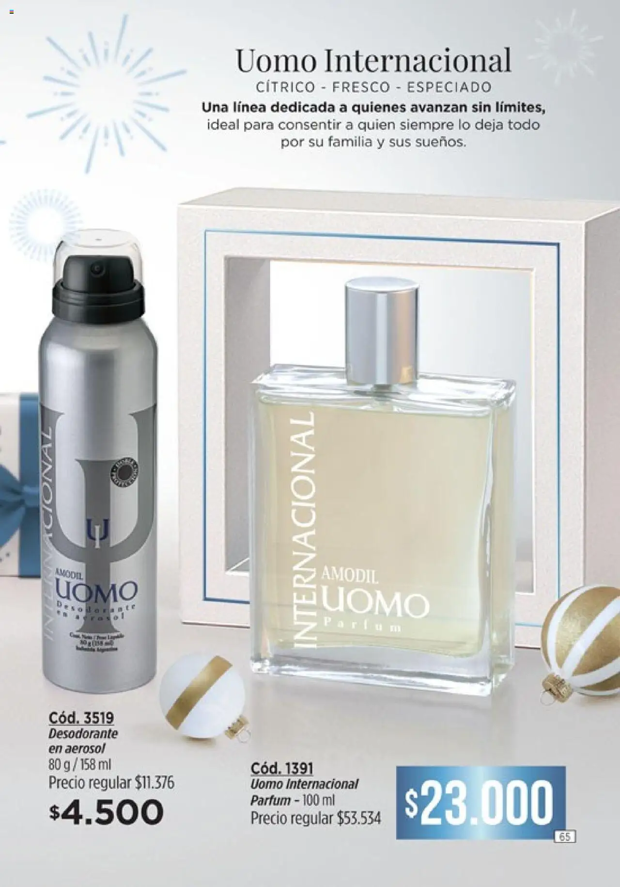 Catálogo Amodil Campaña 17/2025 │ válido desde el 14.10.2025 | Página: 65 | Productos: Desodorante